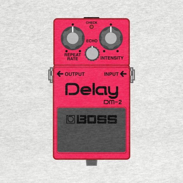 Boss DM-2 Delay Guitar Effect Pedal by conform